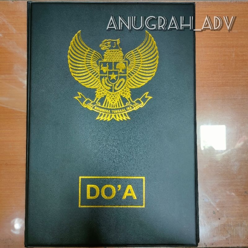 

map perlengkapan upacara bendera - DO'A