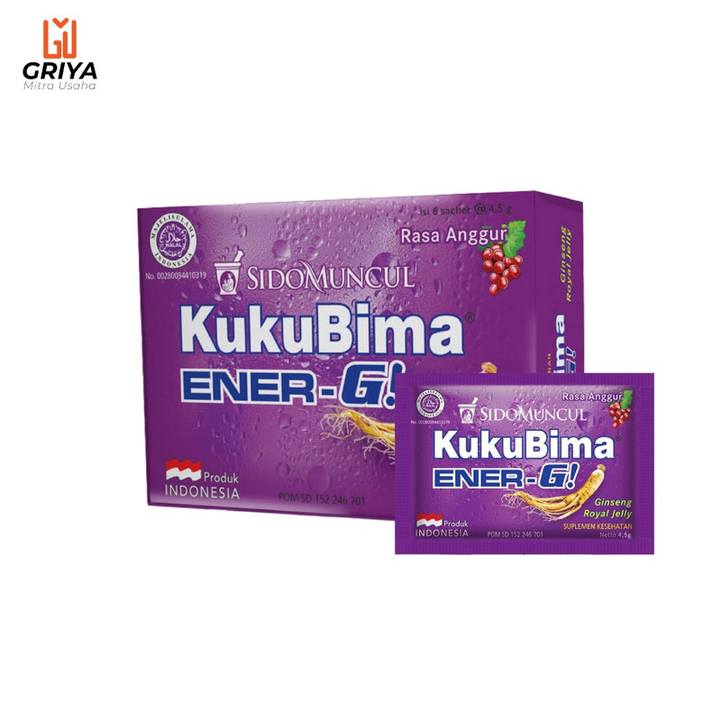 

KukuBima Ener-G Anggur 1 Box isi 6 Pcs