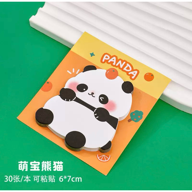 

sticky notes/kertas memo/memopad edisi panda animal lucu cute import murah