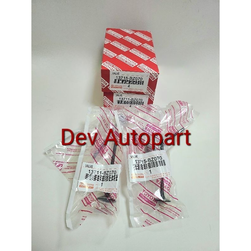 KLEP IN/EX / ENGINE VALVE MINYAK/PENGAPIAN AVANZA/XENIA 1.3/1.5