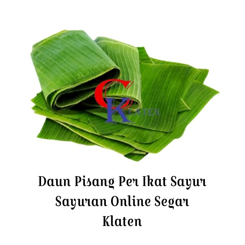 

Daun Pisang Per Ikat Sayur Sayuran Online Segar Klaten