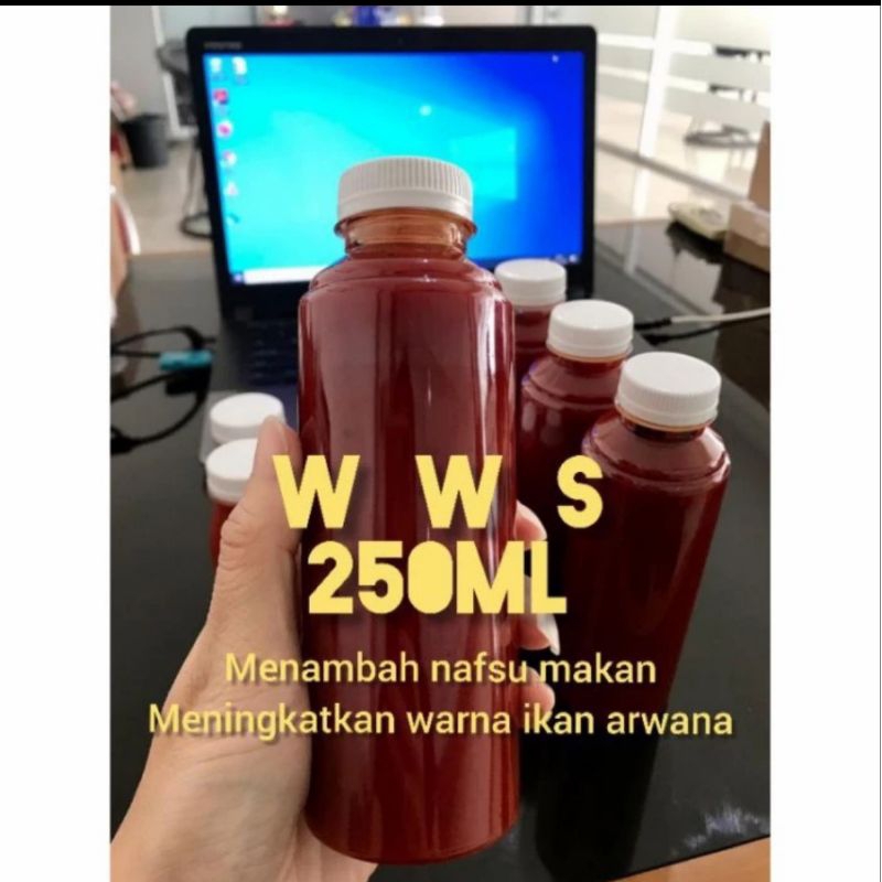 WWS 250ml Vitamin Ikan Mempercepat Keluar Warna Ikan Arwana