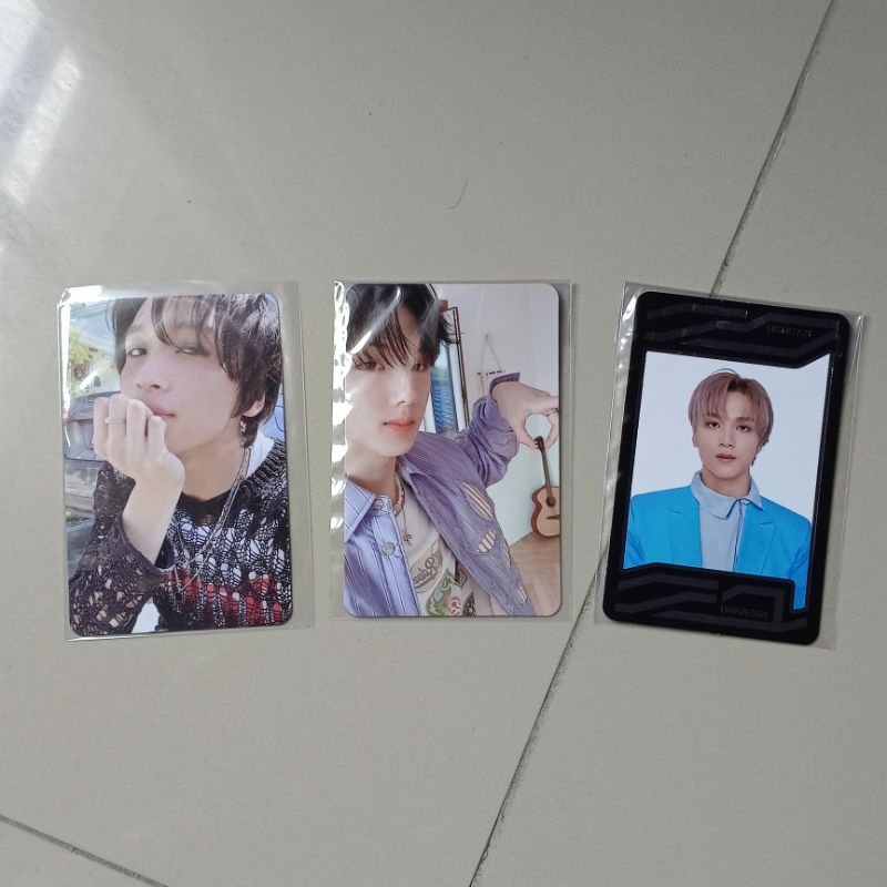 PHOTOCARD NCT (HAECHAN EXTRO ISTJ, JISUNG CANDY, HAECHAN NCT2021)