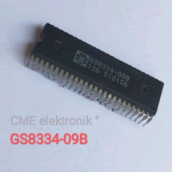 IC CABUTAN GS8334-09B IC MICOM PROGRAM TV COPOTAN ORI ORIGINAL