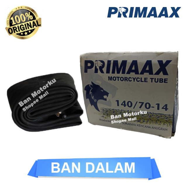 Primaax Motorcycle Tube 140/70-14 Ban Dalam Motor Ring 14 Aerox 155