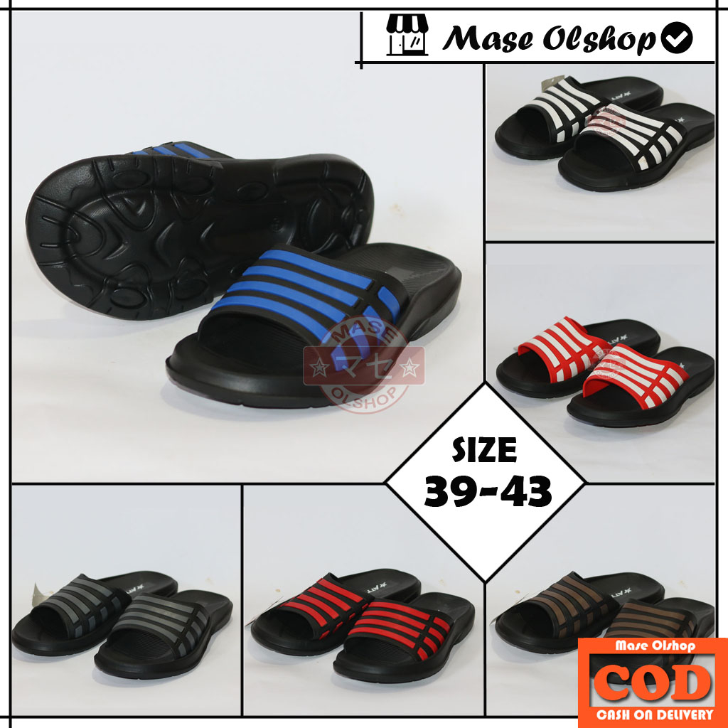 Sandal Slop Pria Sandal Karet ATT ADS 1006