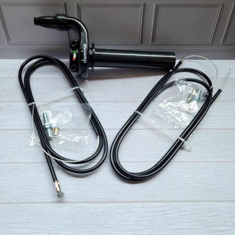 GAS SPONTAN DOMINO 1 KABEL/2 KABEL UNIVERSAL VIXION CB 150R CBR SATRIA FU BYSON VERZA
