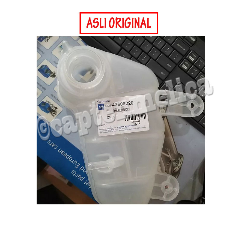 ORI Botol Tabung Tangki Air Radiator Chevrolet Spin Aveo Sonic Tengki Tempat Serap Cadangan Hose Sla