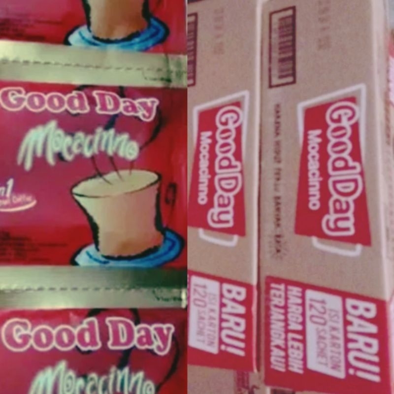 

GoodayCapucino Satu Dus Isi 12 Renceng