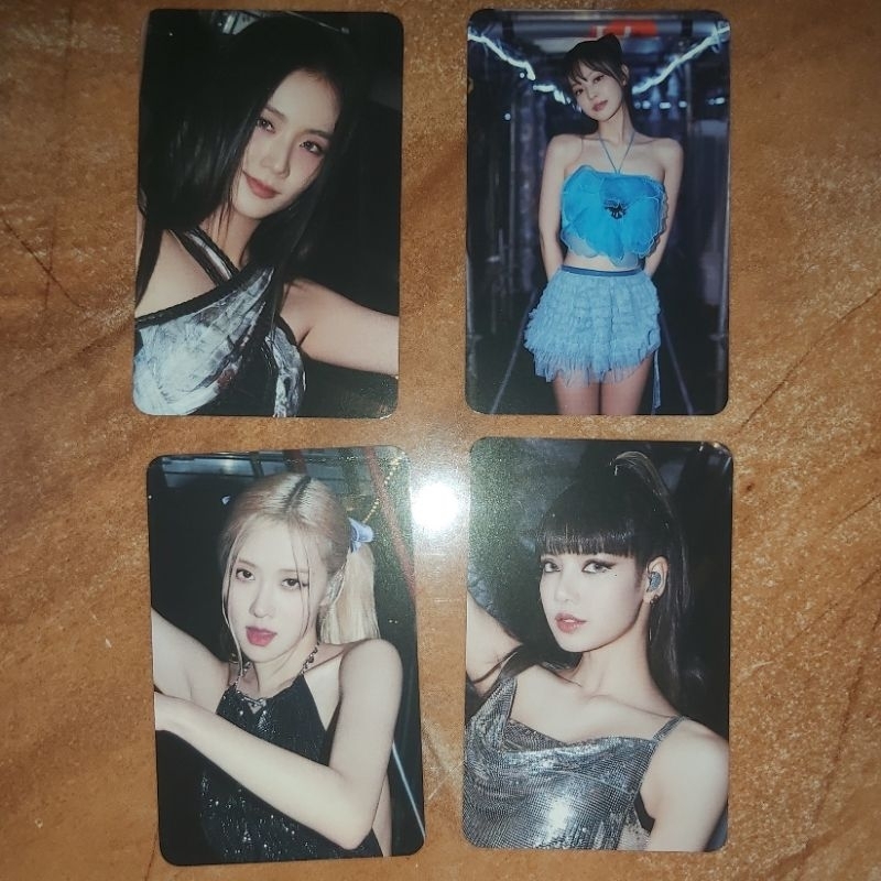 [READY] BLACKPINK BORN PINK FINALE CONCERT MERCH CARD HOLDER PHOTOCARD JISOO JENNIE ROSE LISA