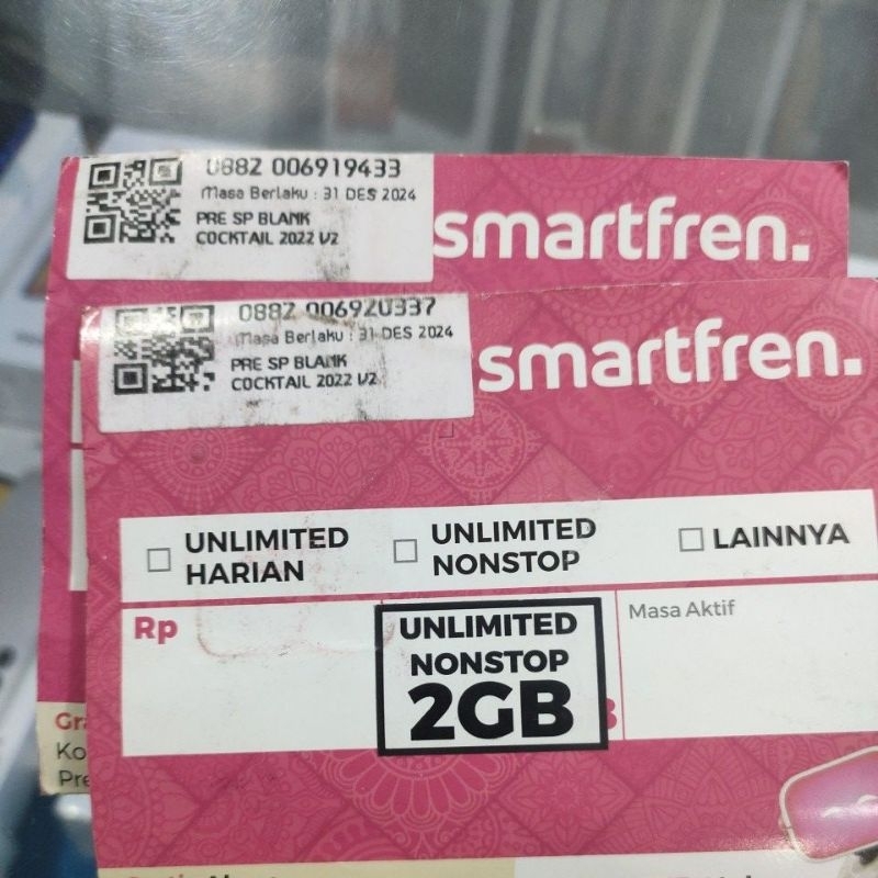 perdana Smartfren 13 digit