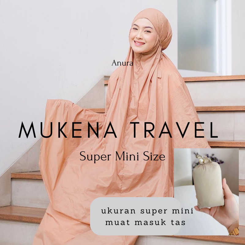 MUKENA TRAVEL SUPER MINI || MUKENA TRAVEL PREMIUM || SUPER MINI MASUK KANTONG