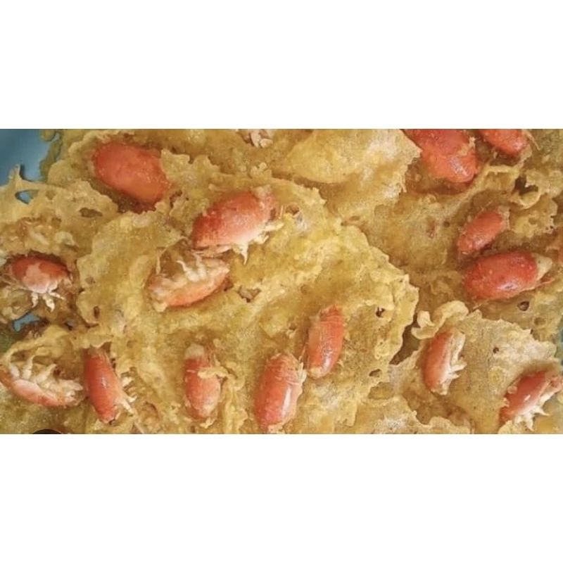 

Peyek Yutuk seafood 100gr khas Cilacap