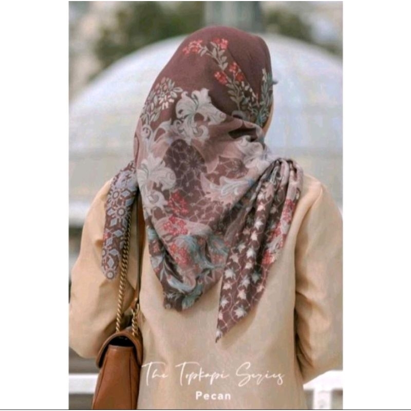 BUTTON SCARVES topkapi pecan