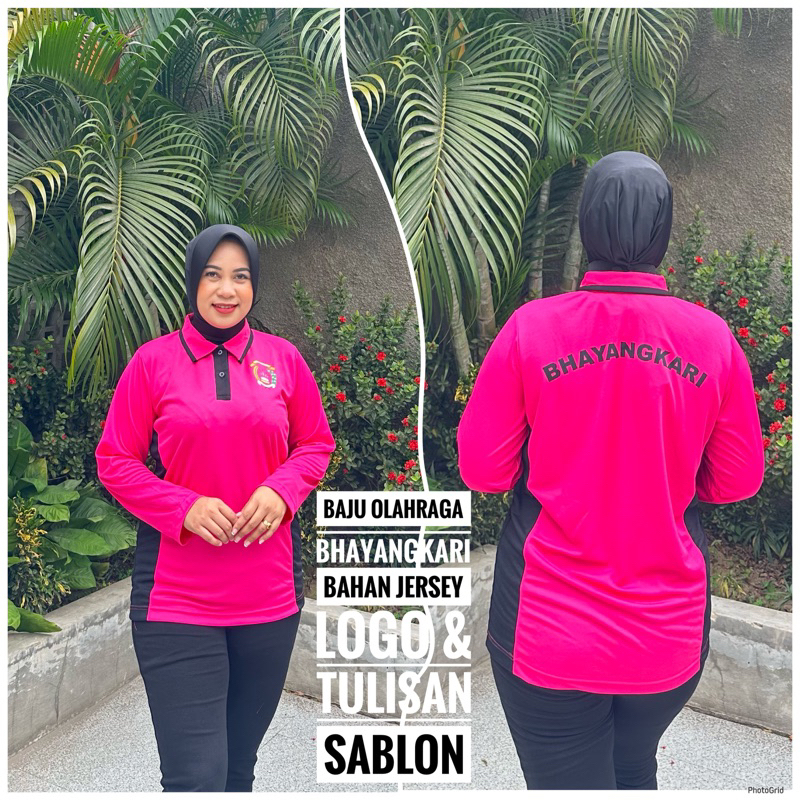 BAJU OLAHRAGA BHAYANGKARI TERBARU 2025 BAHAN JERSEY SERENA