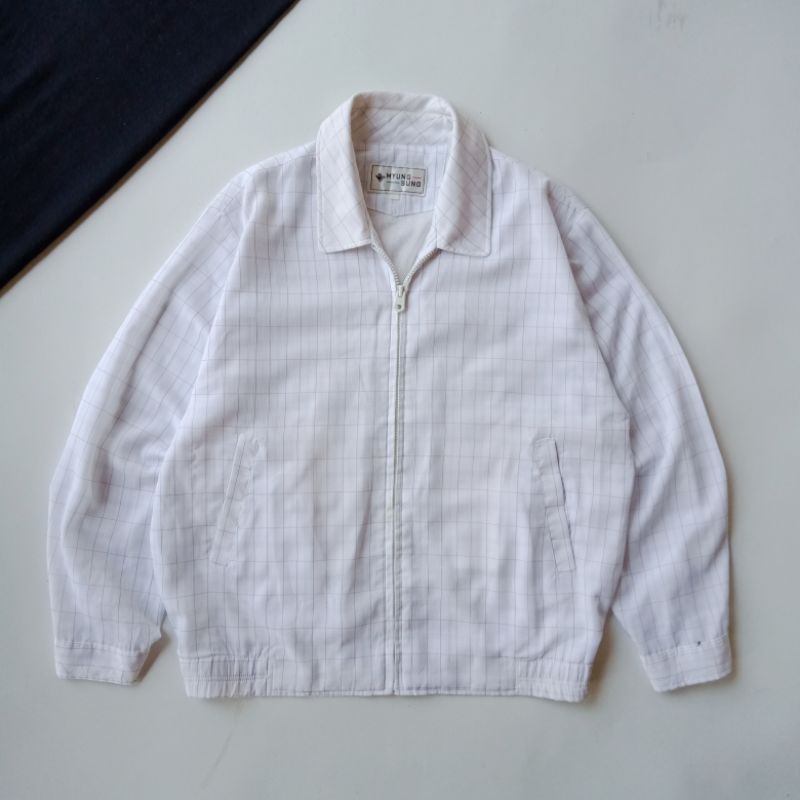 Jacket vintage tartan Myung sung