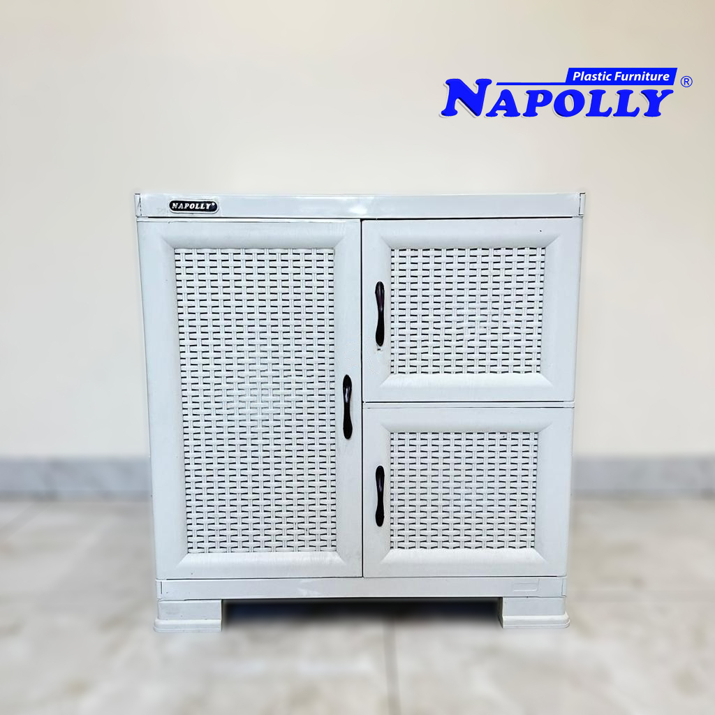 NAPOLLY CRS LU 23 PUMA - Lemari Plastik Kabinet | Nakas Napolly | Meja Plastik Sebaguna Lemari Murah