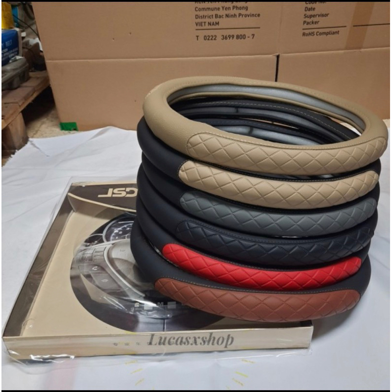 Sarung stir kulit jsd mobil all new Avanza xenia 2012 2013 2014 2015 2016 2017 2018 2019 2020 2021 2