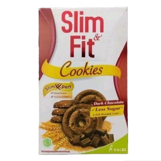 

Slim&fit cookies makanan diet slim fit snack diet slim and fit RAISIN/ DARK CHOCOLATE less sugar ( 10 sachets).