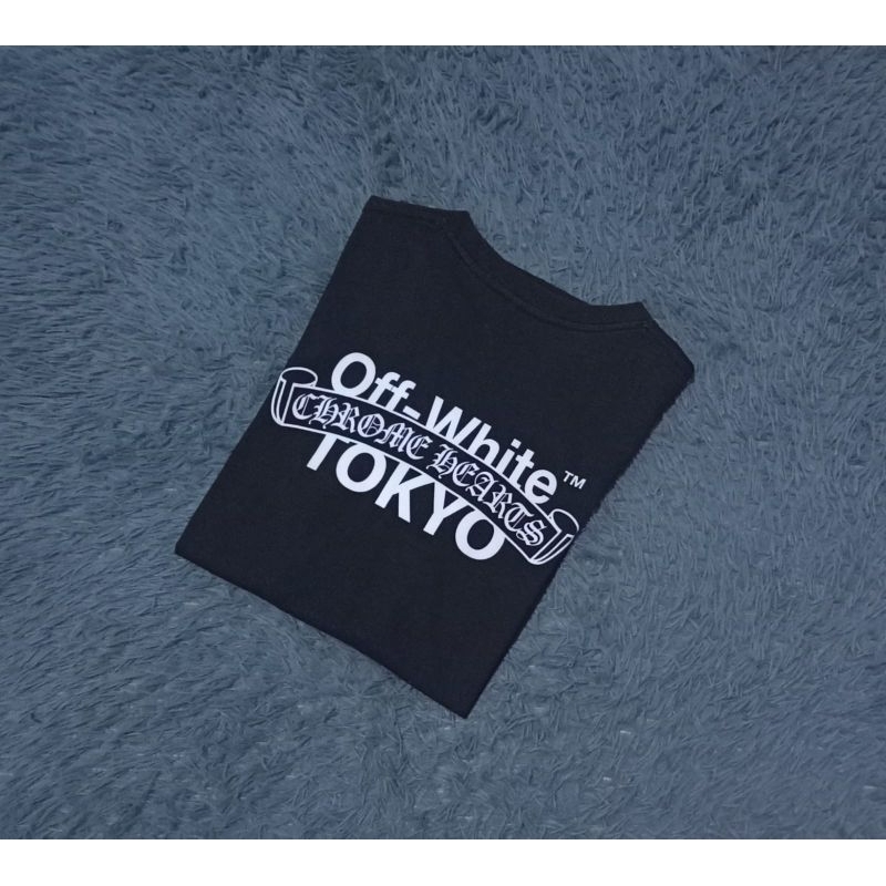 T-shirt Chrome Hearts x Off-white