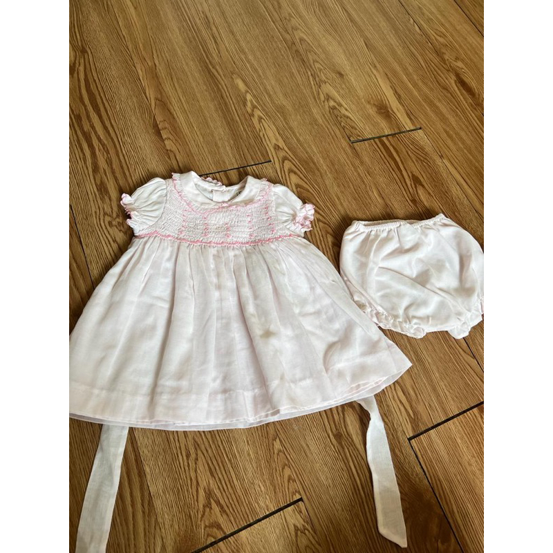preloved smocked dress baby sarah louise