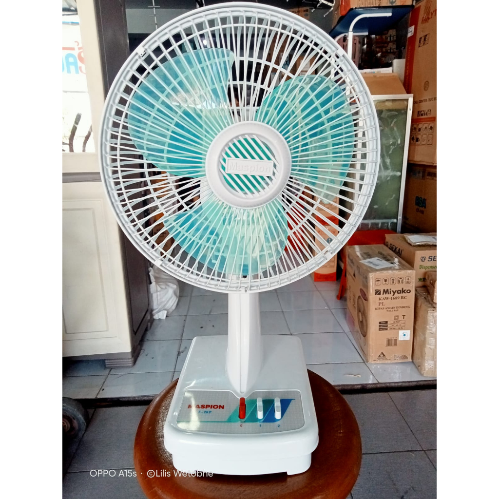 Kipas Angin Meja Maspion Kipas Angin Desk Fan Maspion F-20P 8 Inch