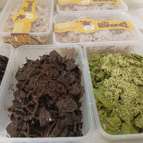 

Keripik Pisang Coklat Lumer THE BANANAZ