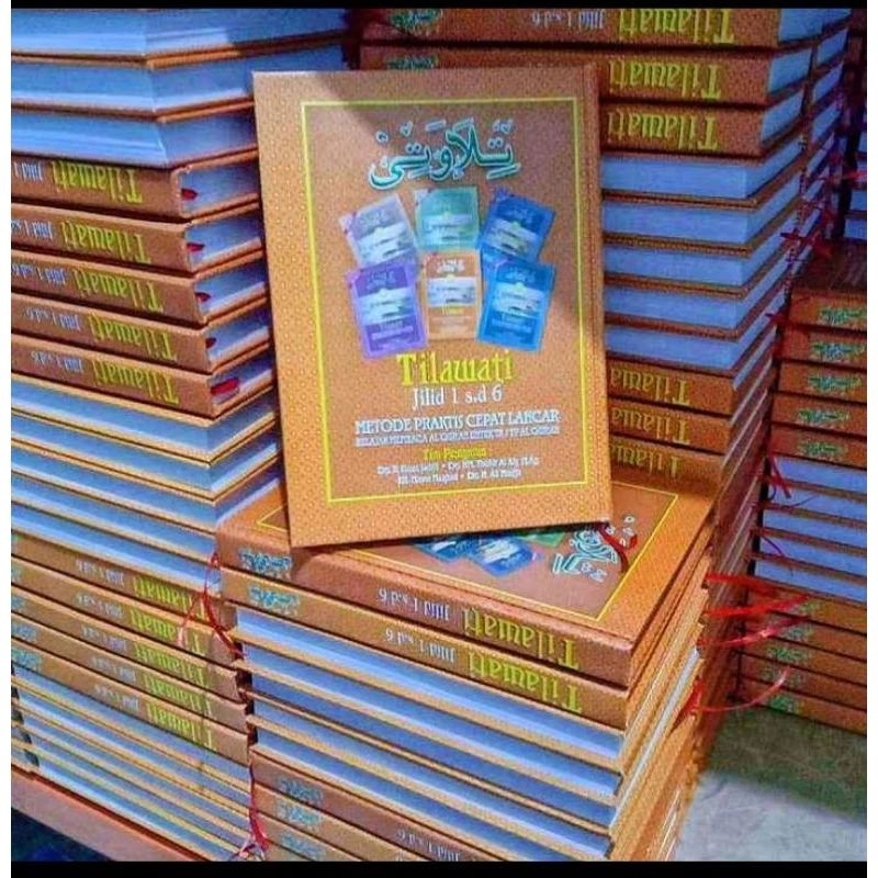 Tilawati jilid 1 sampaii 6 hardcover