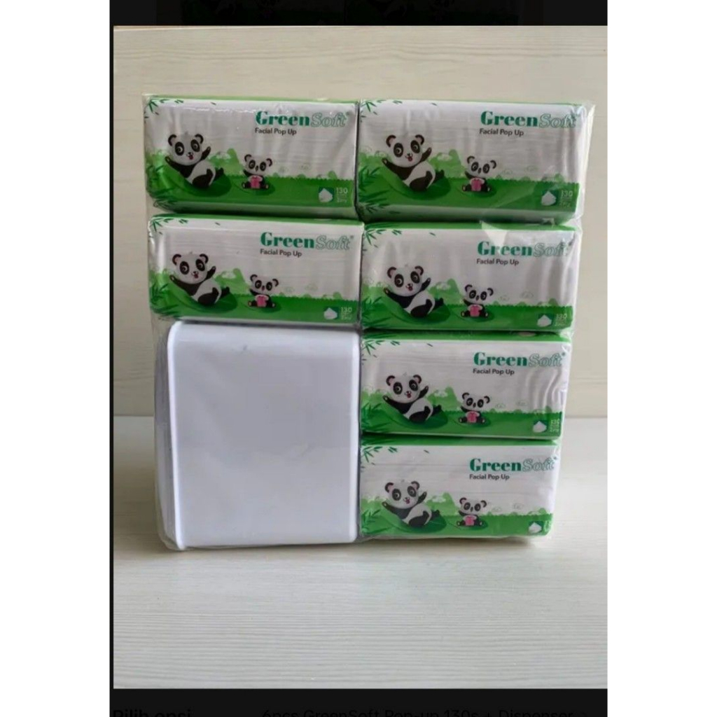 tisu green pop up free kotak tisu