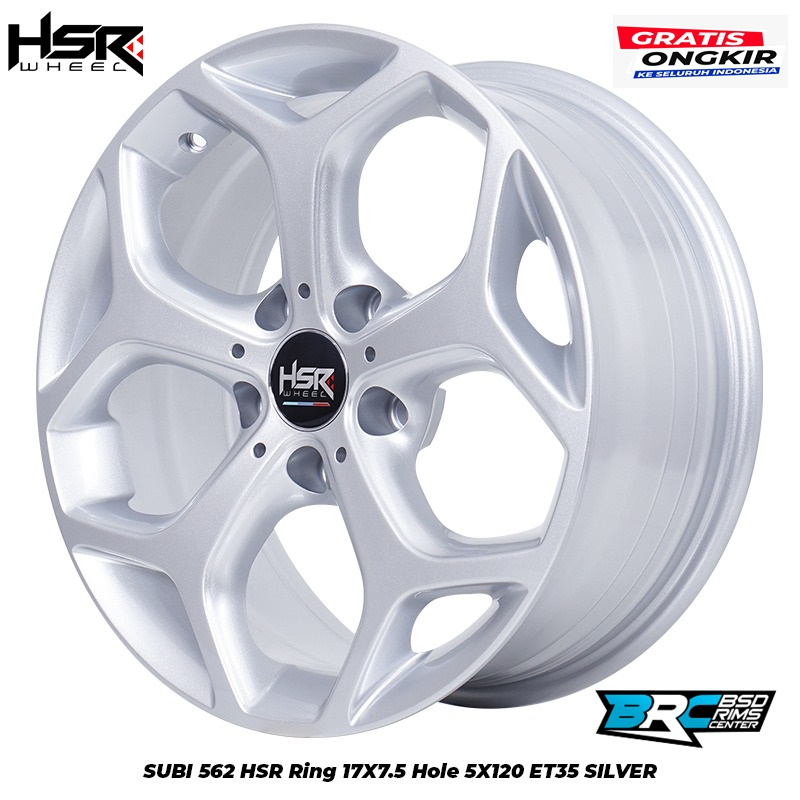 VELG BUAT MOBIL BMW RING 17 PCD 5X120, HSR SUBI 562