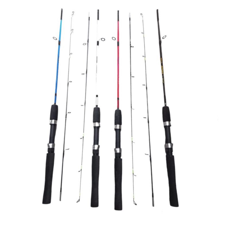 Joran pancing S2 120cm,135cm,150cm Solid Fiber ujung kuat