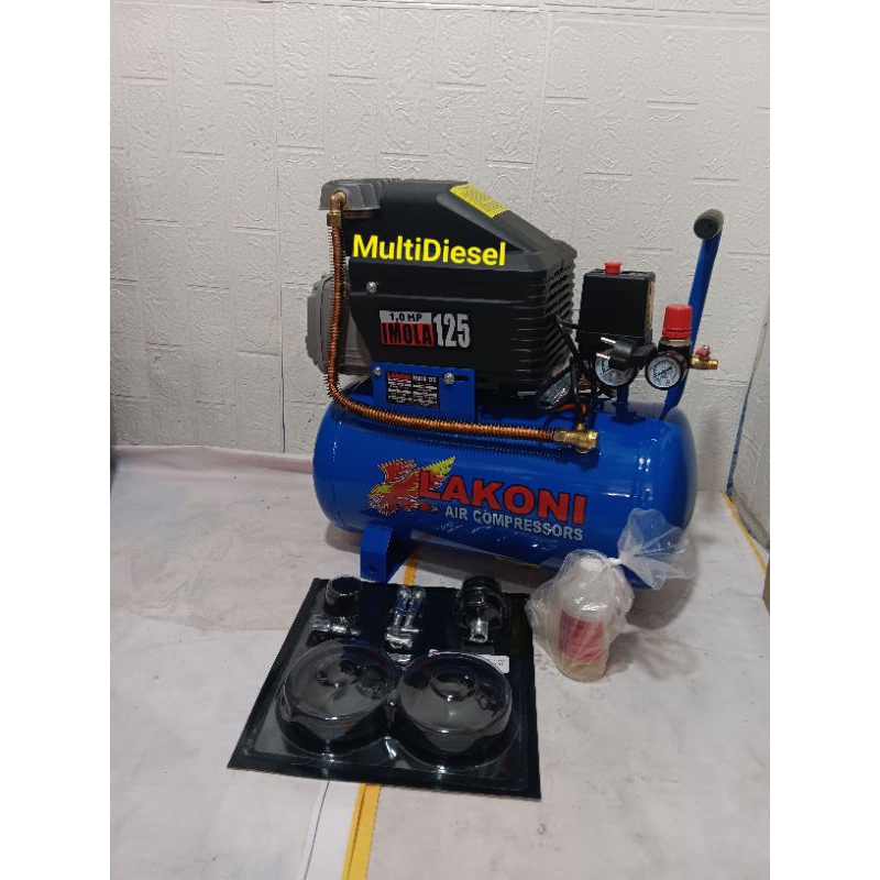 Kompresor LAKONI Imola 125 × Kompresor Angin 1Hp