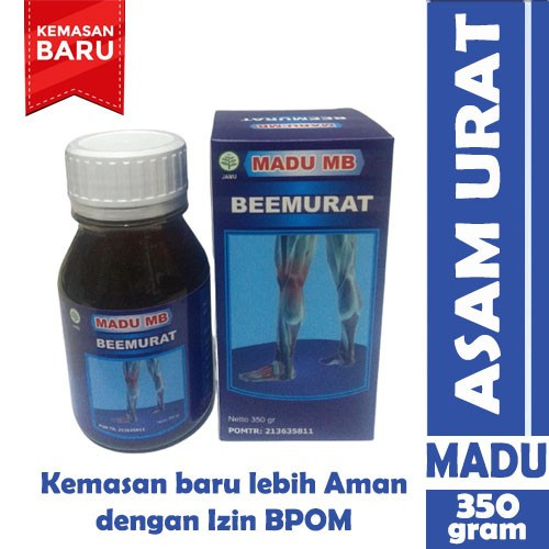 

Obat Herbal Madu Besmurat Beemurat Asam Urat Atasi nyeri persendirian,Menurunkan kadar asam urat,reumatik,radang sendi,nyeri pegal linu dan sakit otot pinggang,Meningkatkan fungsi ginjal