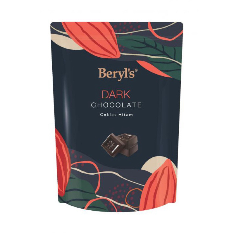 

BERYL'S DARK CHOCOLATE / BERYL'S WHITE CHOCOLATE WITH DRIED STRAWBERRY CHIPS / BERYL'S MINT & BITTER CHOCOLATE 280G