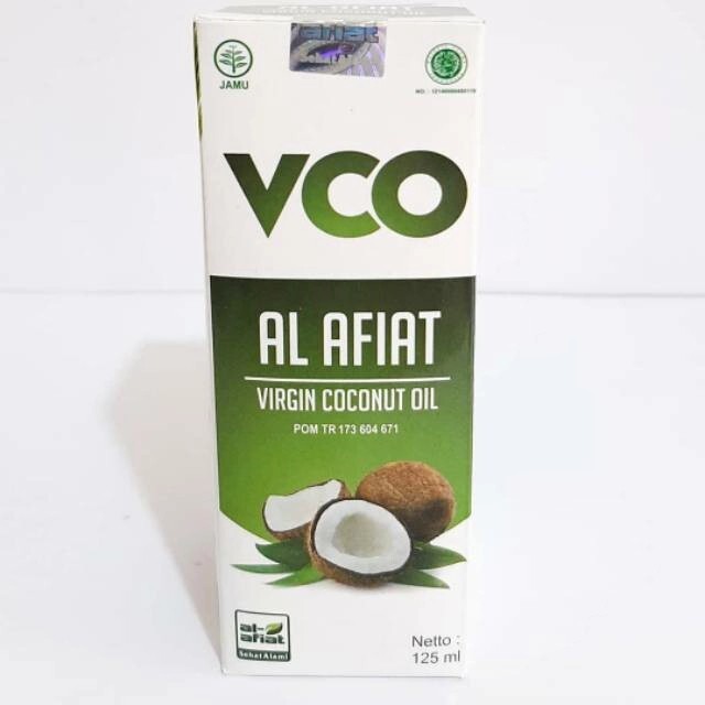 

VCO 125 ml 125ml Virgin Coconut Oil Al Afiat 100 % Minyak Kelapa Asli