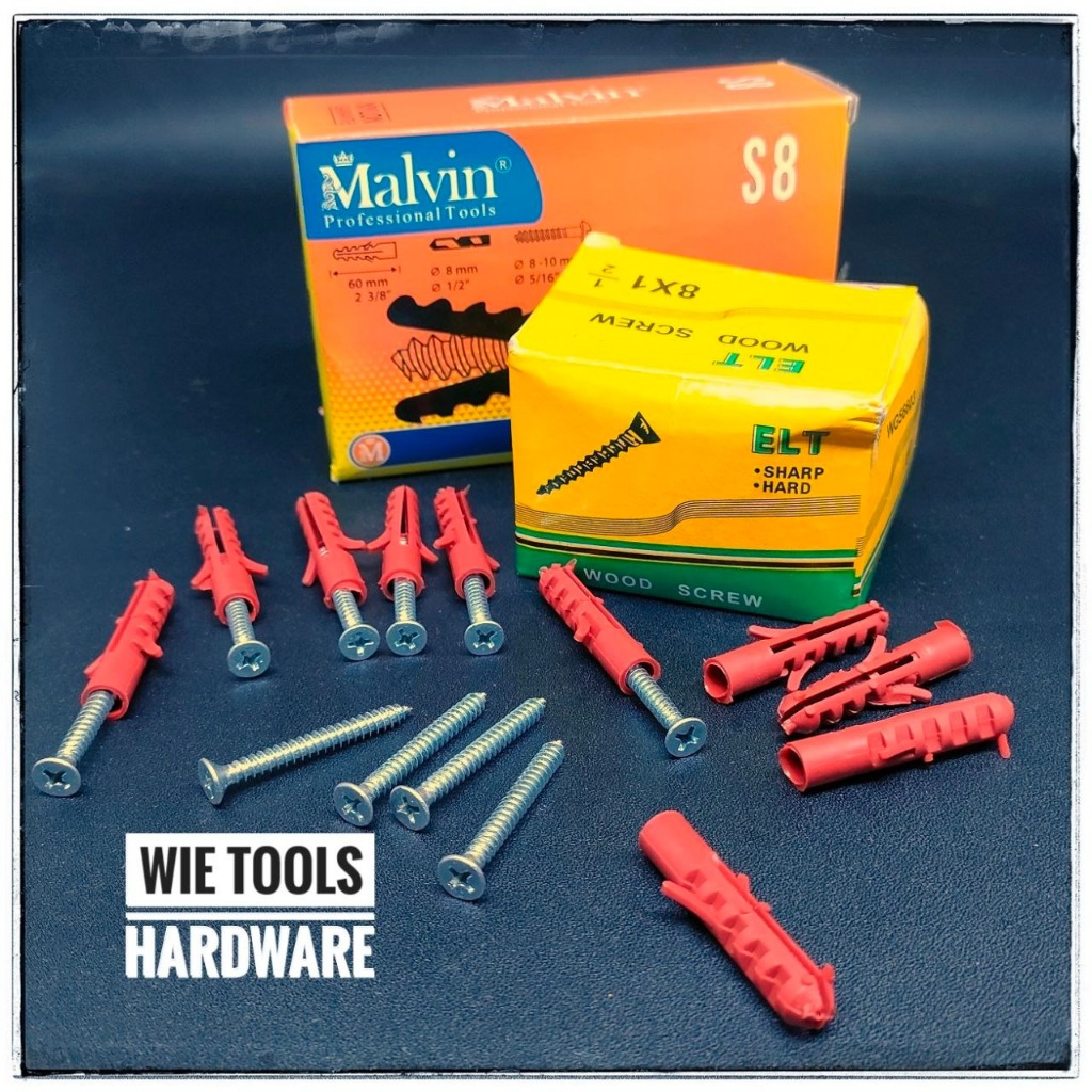 Skrup Tembok S6 S8 Termasuk Skrup Plus (+)