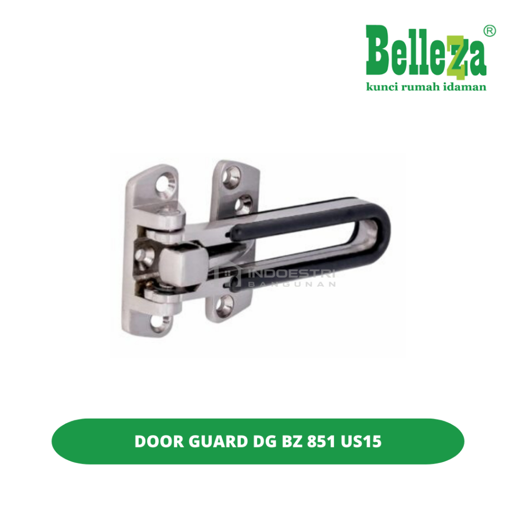 Door Guard Belleza DG BZ 851 US15 / Pengaman Pintu / Grendel Pintu / Grendel Pintu Kamar Hotel