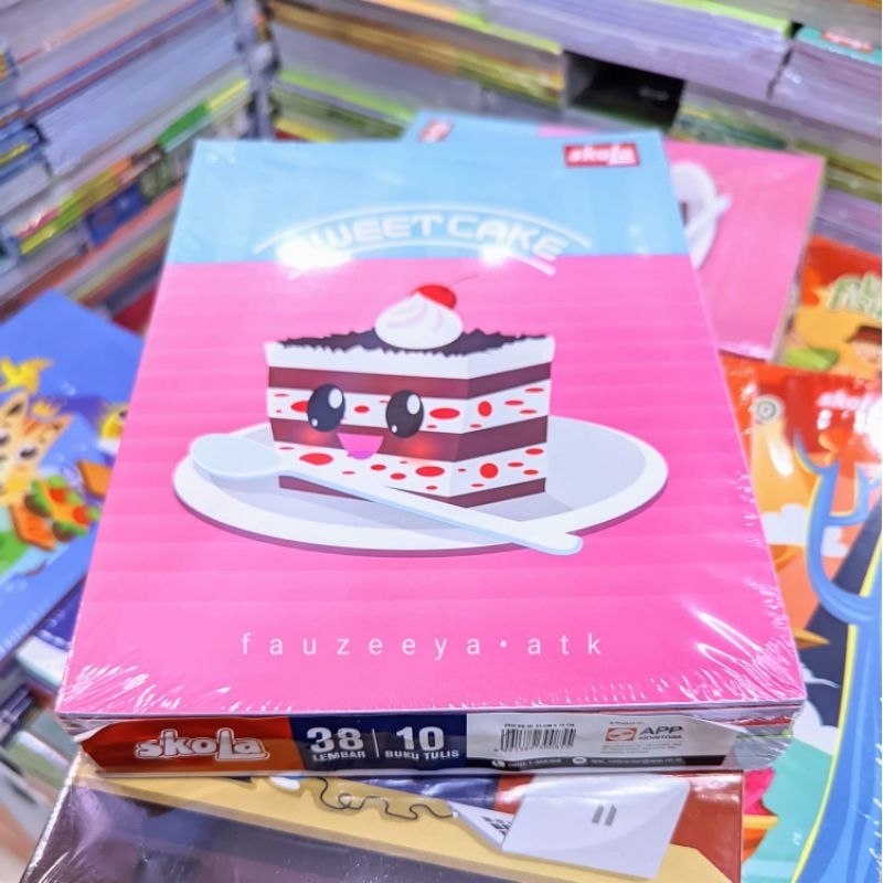 

Buku Skola / pack 38 lembar - isi 10 pcs Paper Stationery