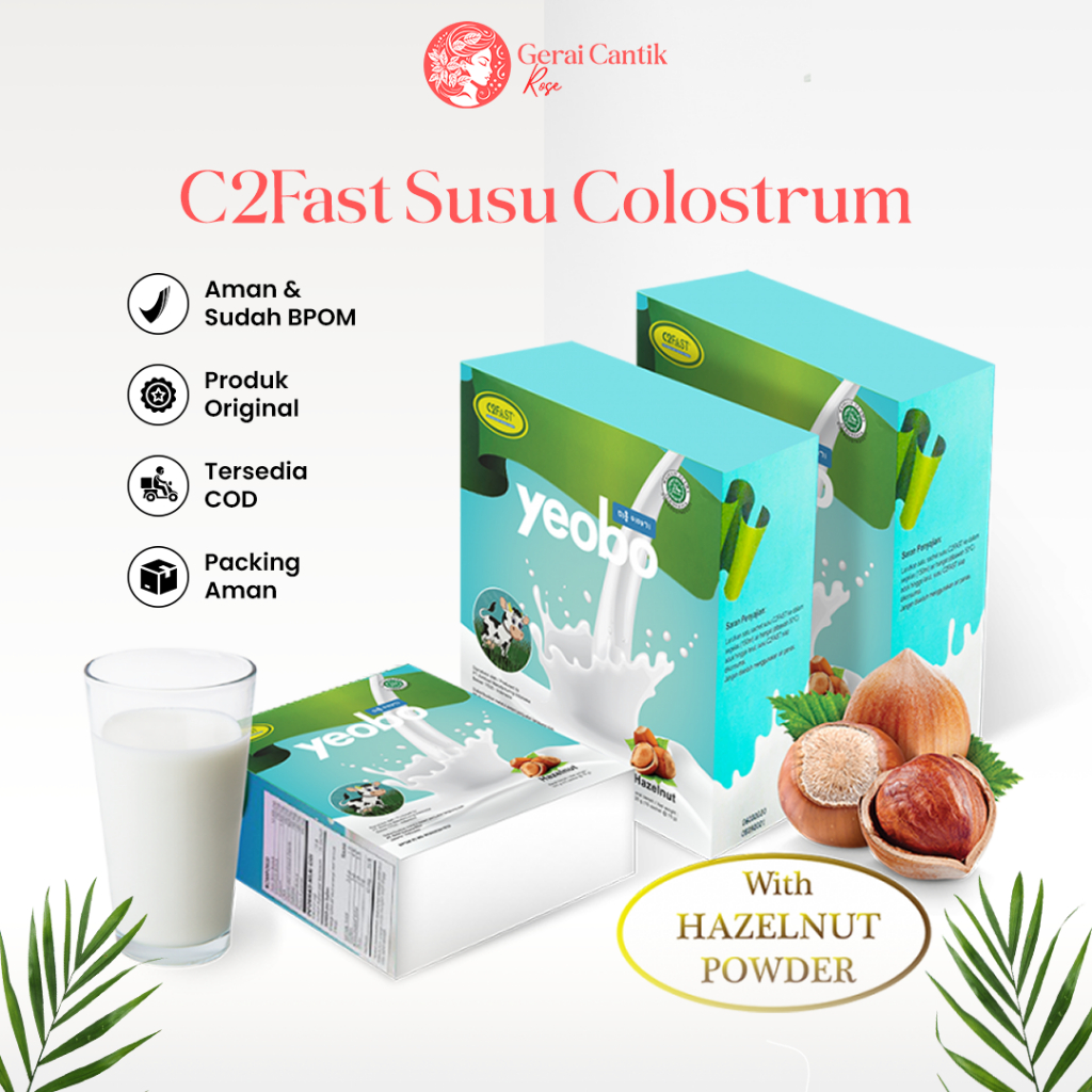 

C2Fast Susu Colostrum Susu Kolostrum Yeobo 15gram x 15 pcs Meningkatkan Kekebalan Metabolisme Tubuh Baik Untuk Semua Usia BPOM Halal