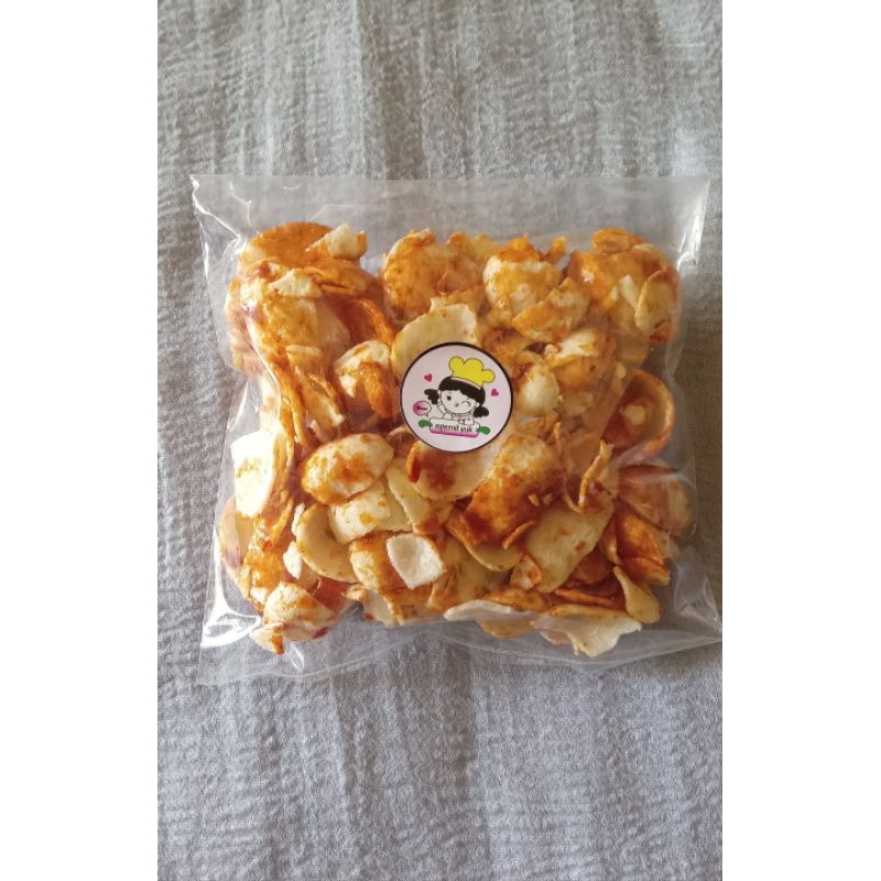 

kripik bledeg bedas/kripik pedas bledeg/karag bestak/bestak 125g