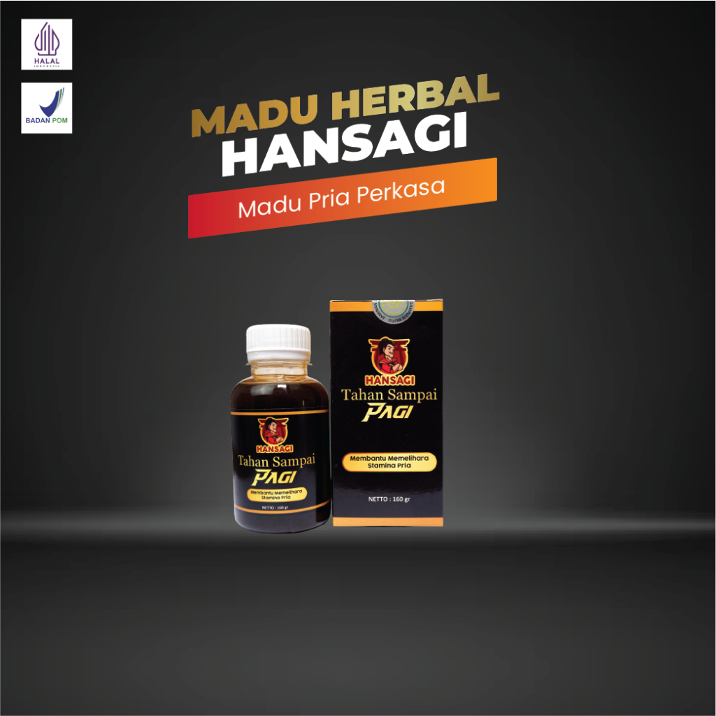 Madu kuat Pria Tahan Lama Hansagi Original 100%