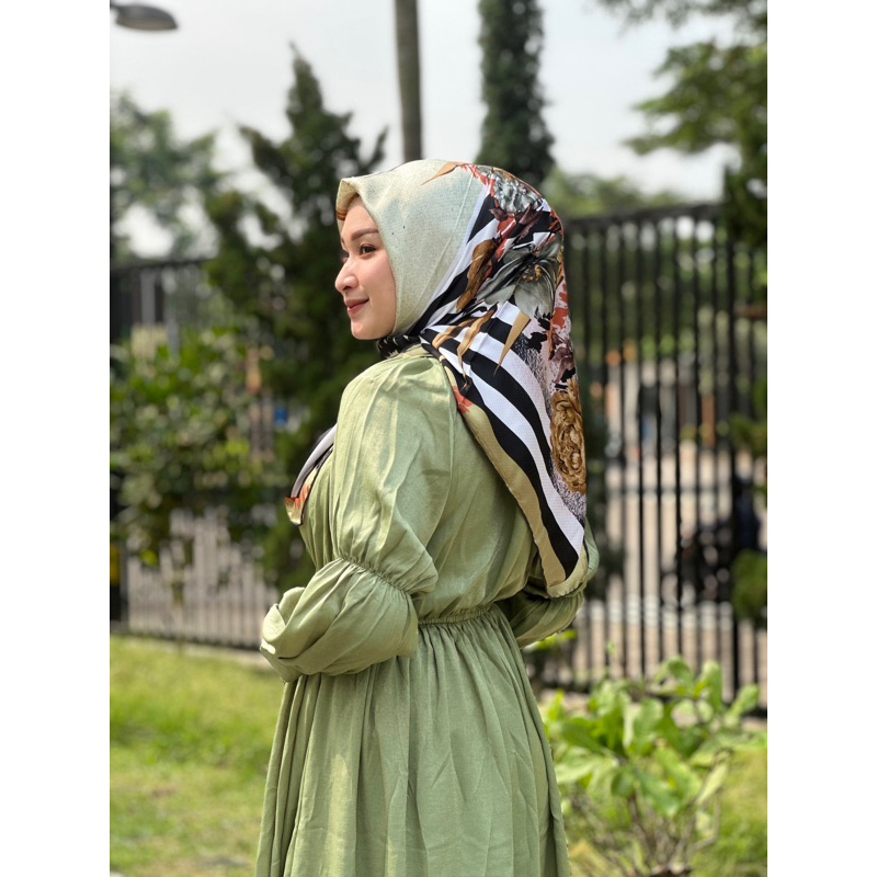 Turan Hijab Turki Rayyon Sutra Silk fr344