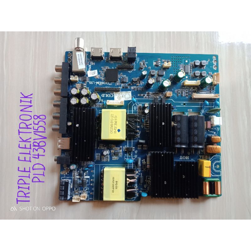 MB / MAINBOARD TV LED POLYTRON DIGITAL MODEL' PLD 43BV1558