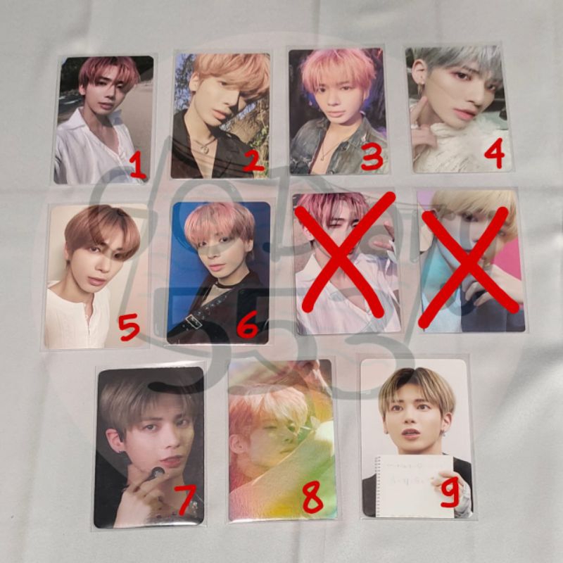 [SALE] TXT TAEHYUN PHOTOCARD album Tamptation world lucky draw dicon pob holo weverse global
