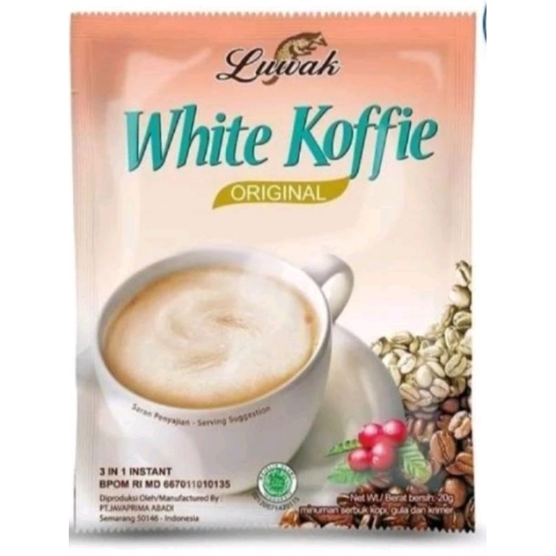 

Luwak White Koffie (1 Renceng isi 10)