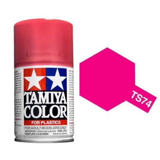 TAMIYA TS-74 CLEAR RED