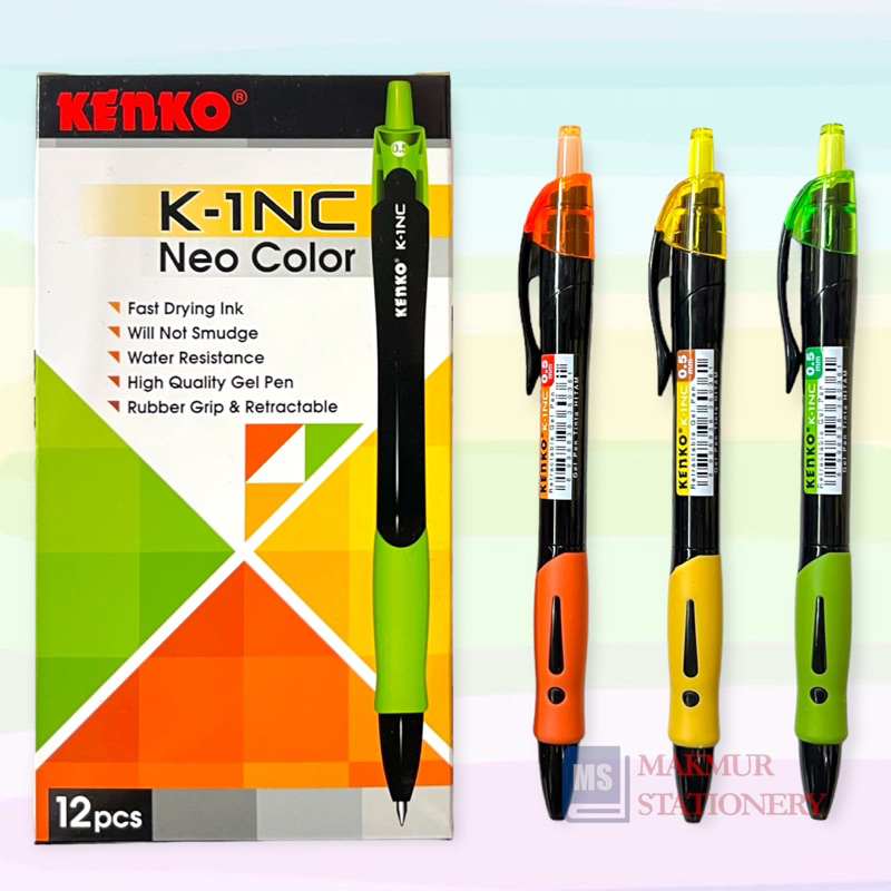 

H7Y Pulpen / Ballpoint / Pen Gel Kenko K-1 (12 Pcs)
