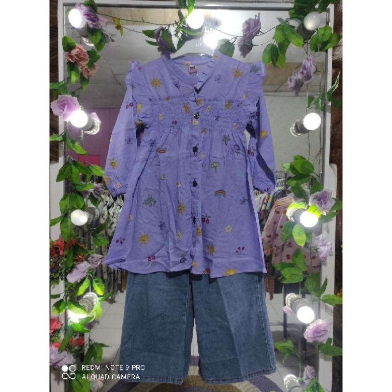 Set Tunik Kulot jeans