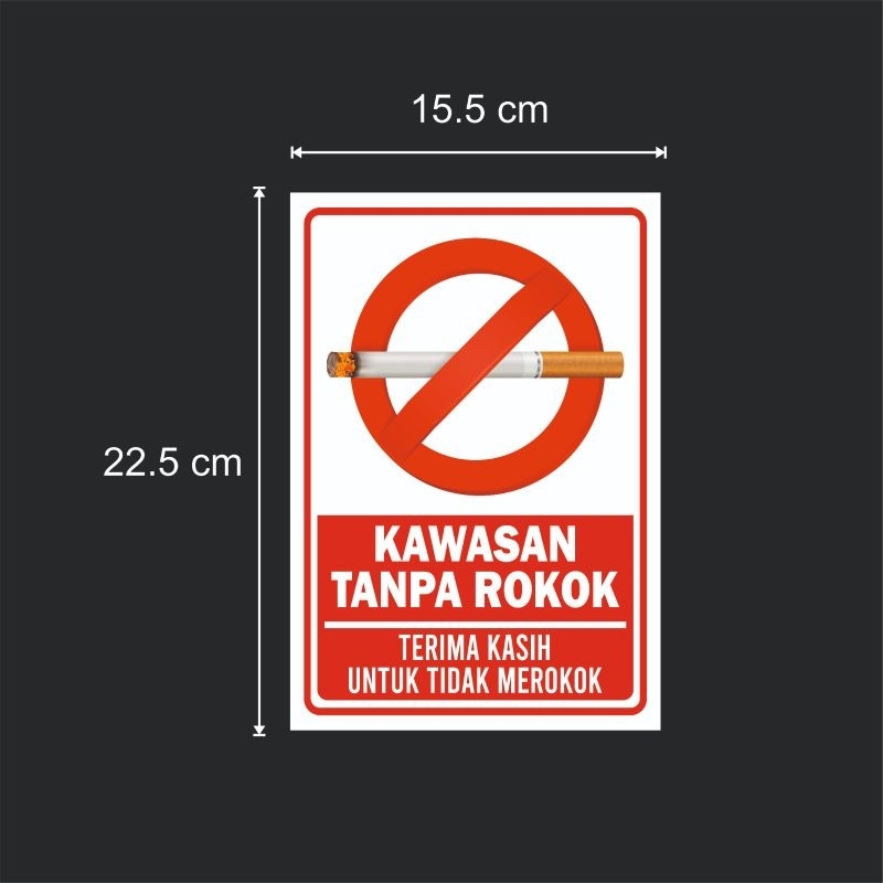 

STIKER NO SMOKING AREA GAMBAR 3Dimensi