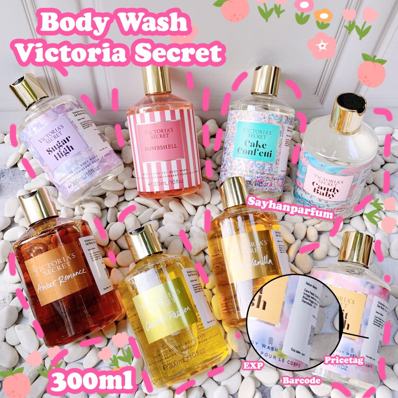 BODYWASH SHOWER GEL VICTORIA SECRET IMPORT 300ML
